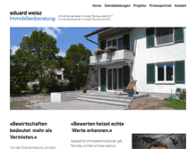 Tablet Screenshot of immoprojekte.ch